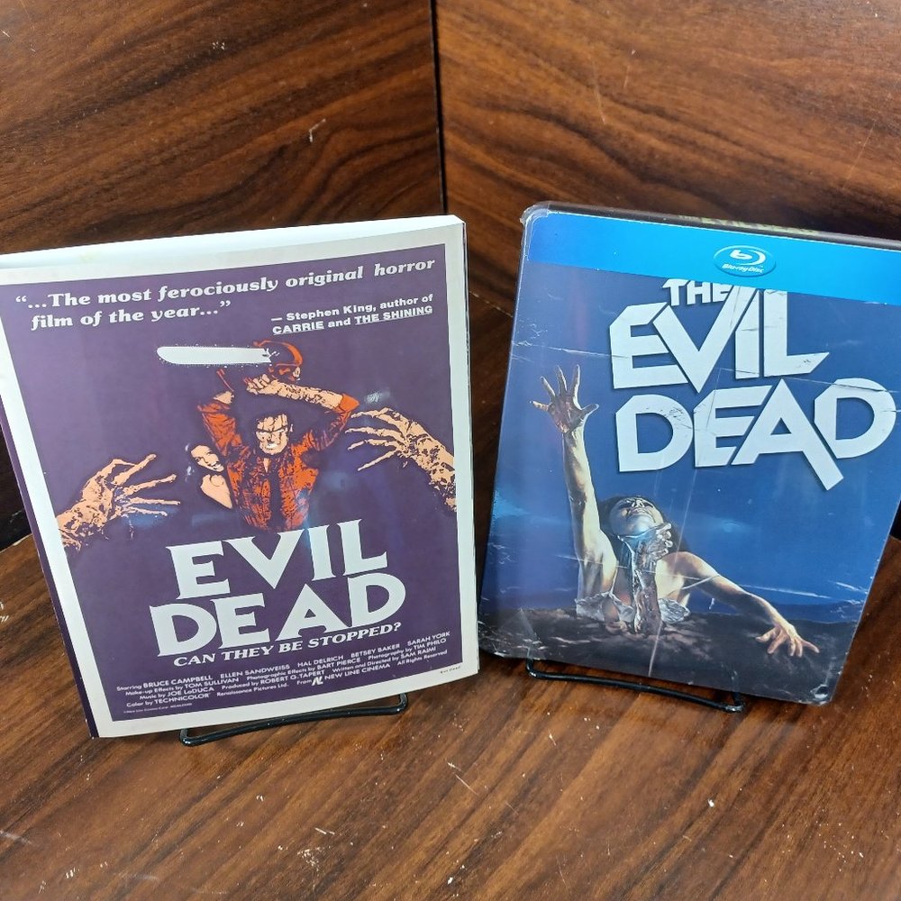 The Evil Dead (Blu-ray,Steelbook)NEW-Custom Slipcover- Shipping with Box Packing
